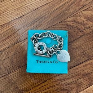 Authentic Tiffany & Co Heart Tag Toggle bracelet